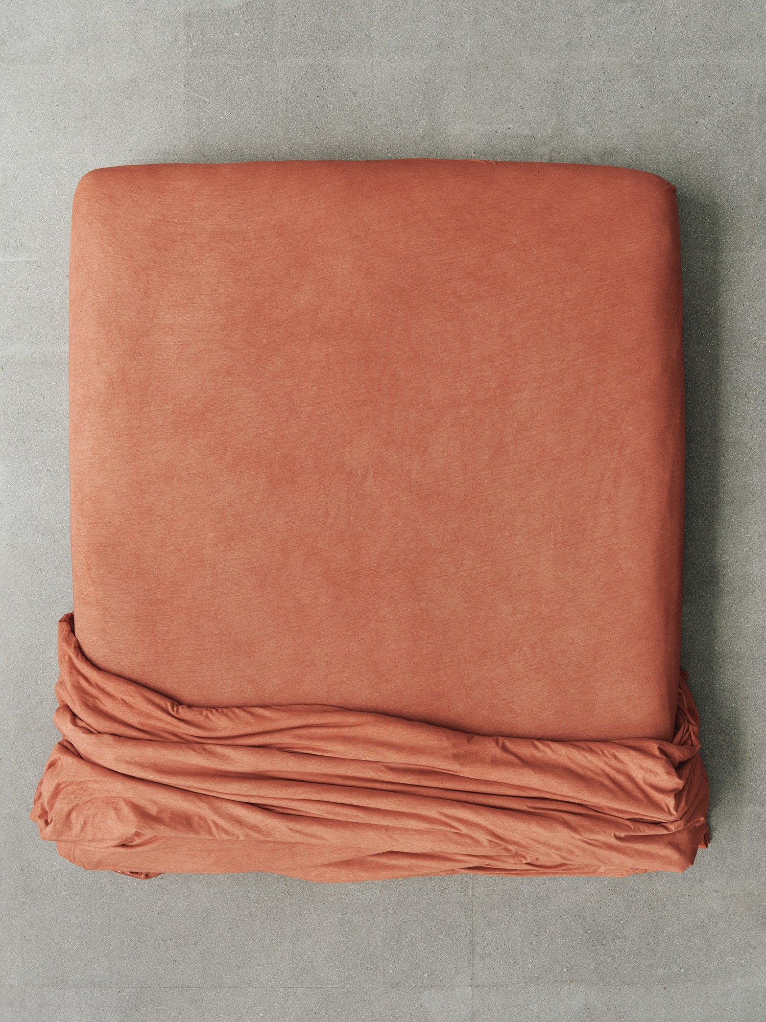 Stonewashed Jersey Cotton Fitted Sheet