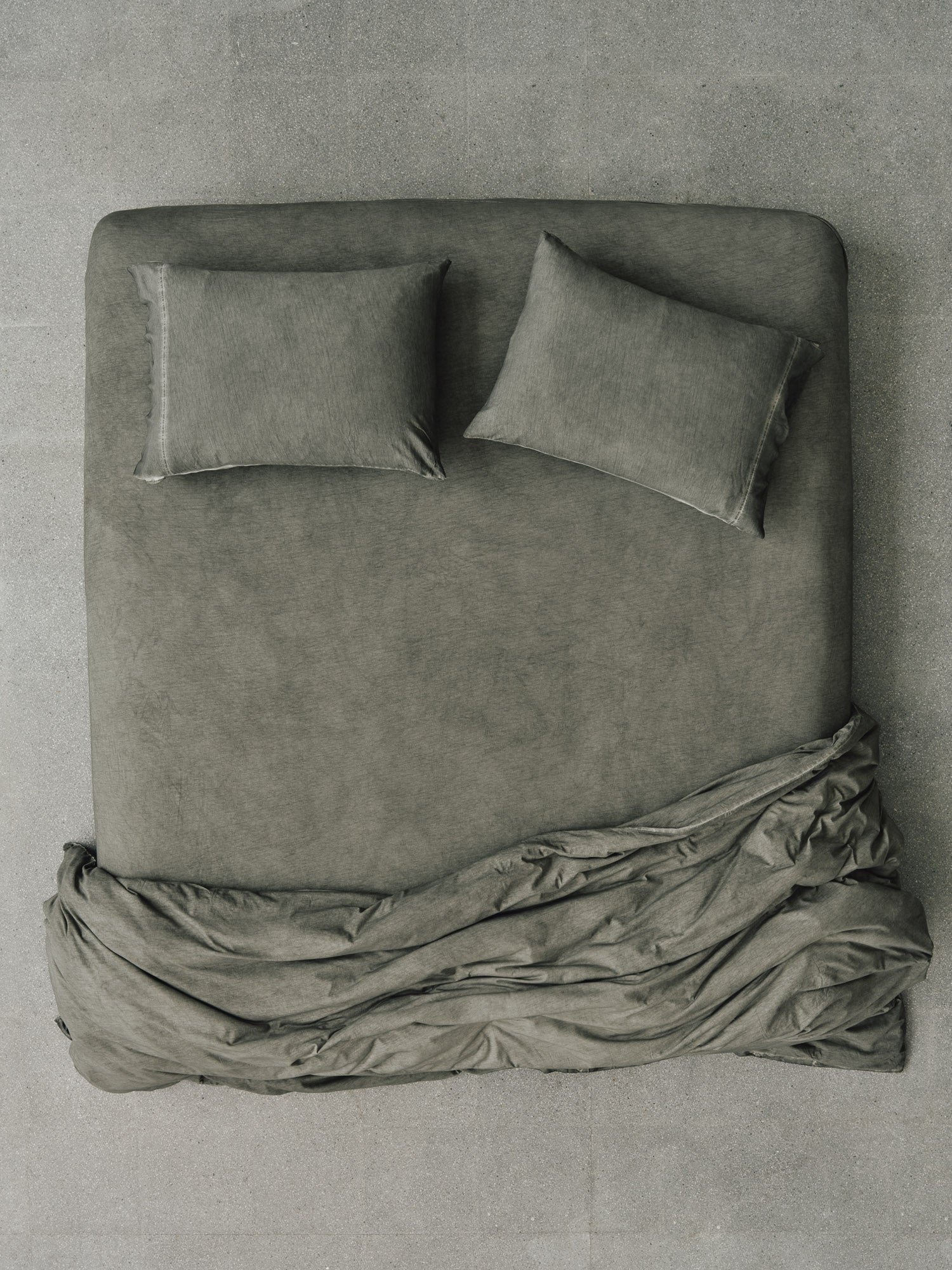 Stonewashed Jersey Cotton Pillowcase