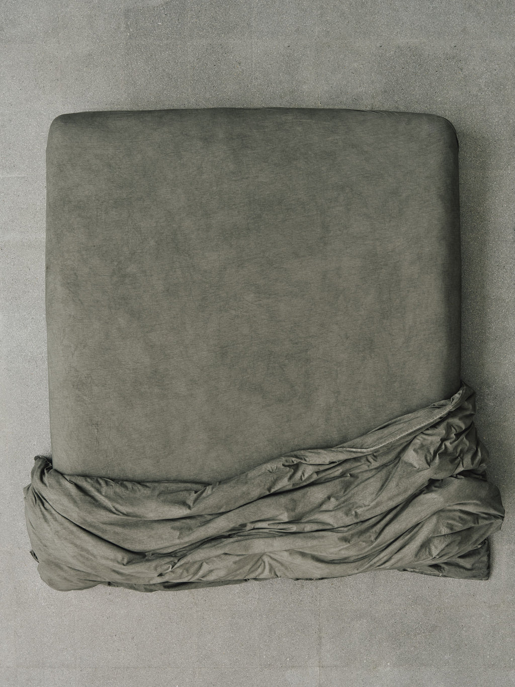 Stonewashed Jersey Cotton Fitted Sheet
