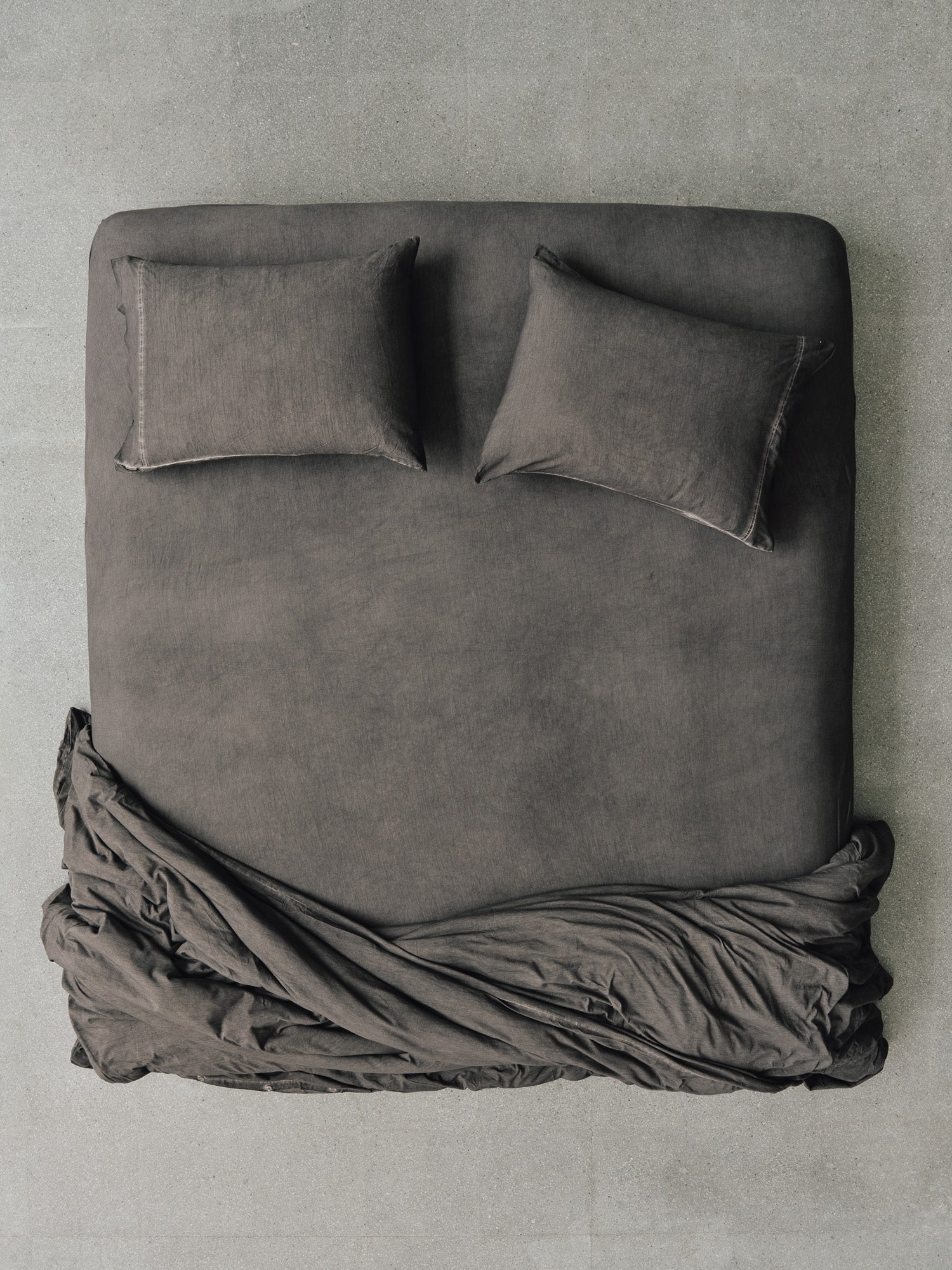 Stonewashed Jersey Cotton Pillowcase