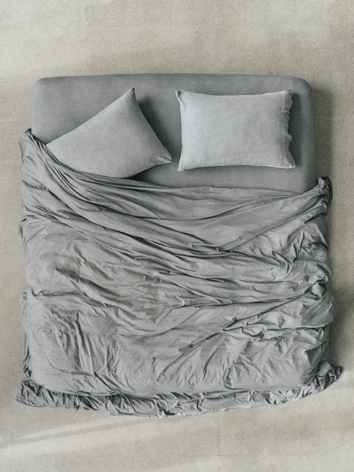 Stonewashed Jersey Cotton Duvet Cover