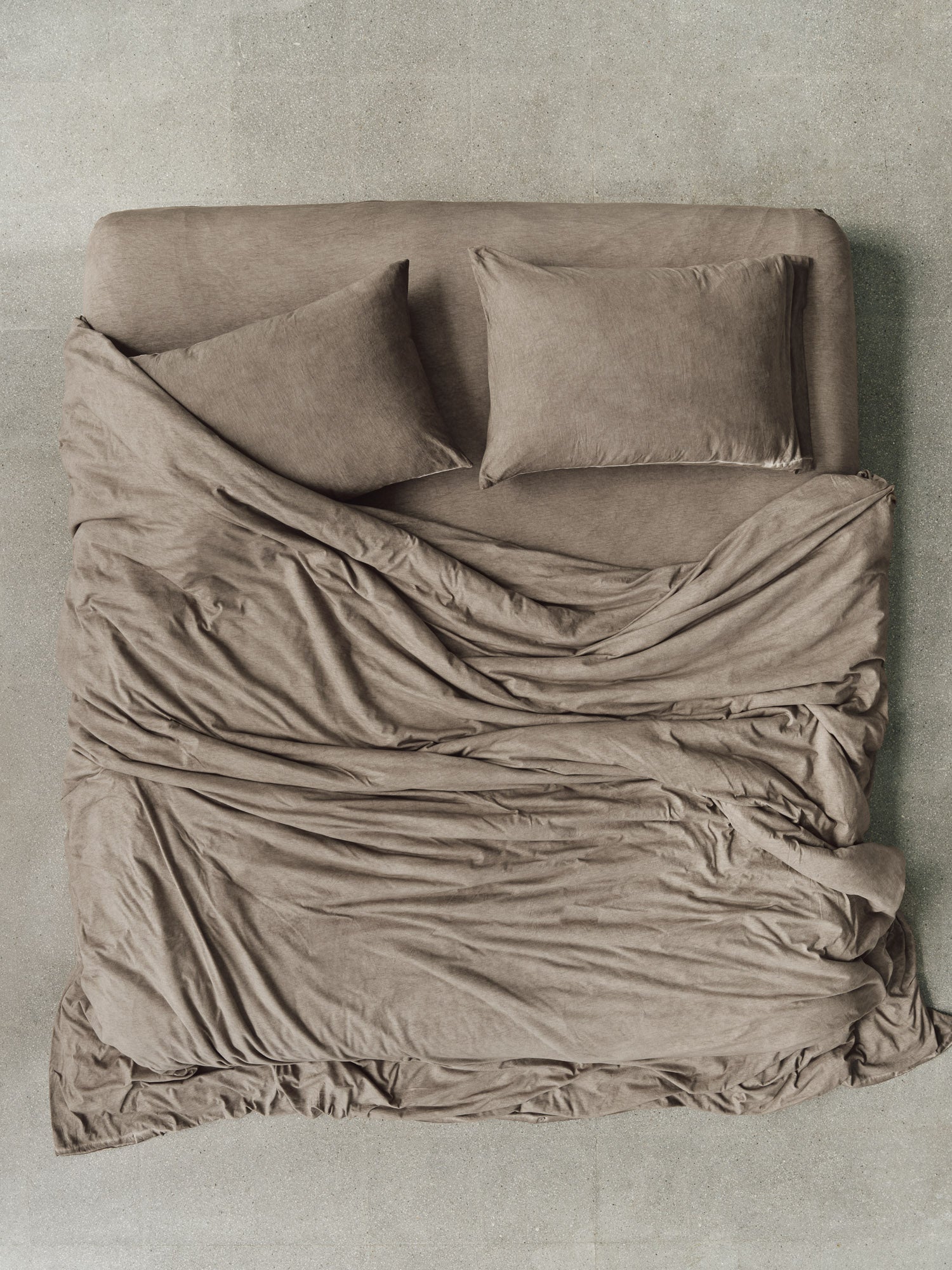 Stonewashed Jersey Cotton Duvet Cover