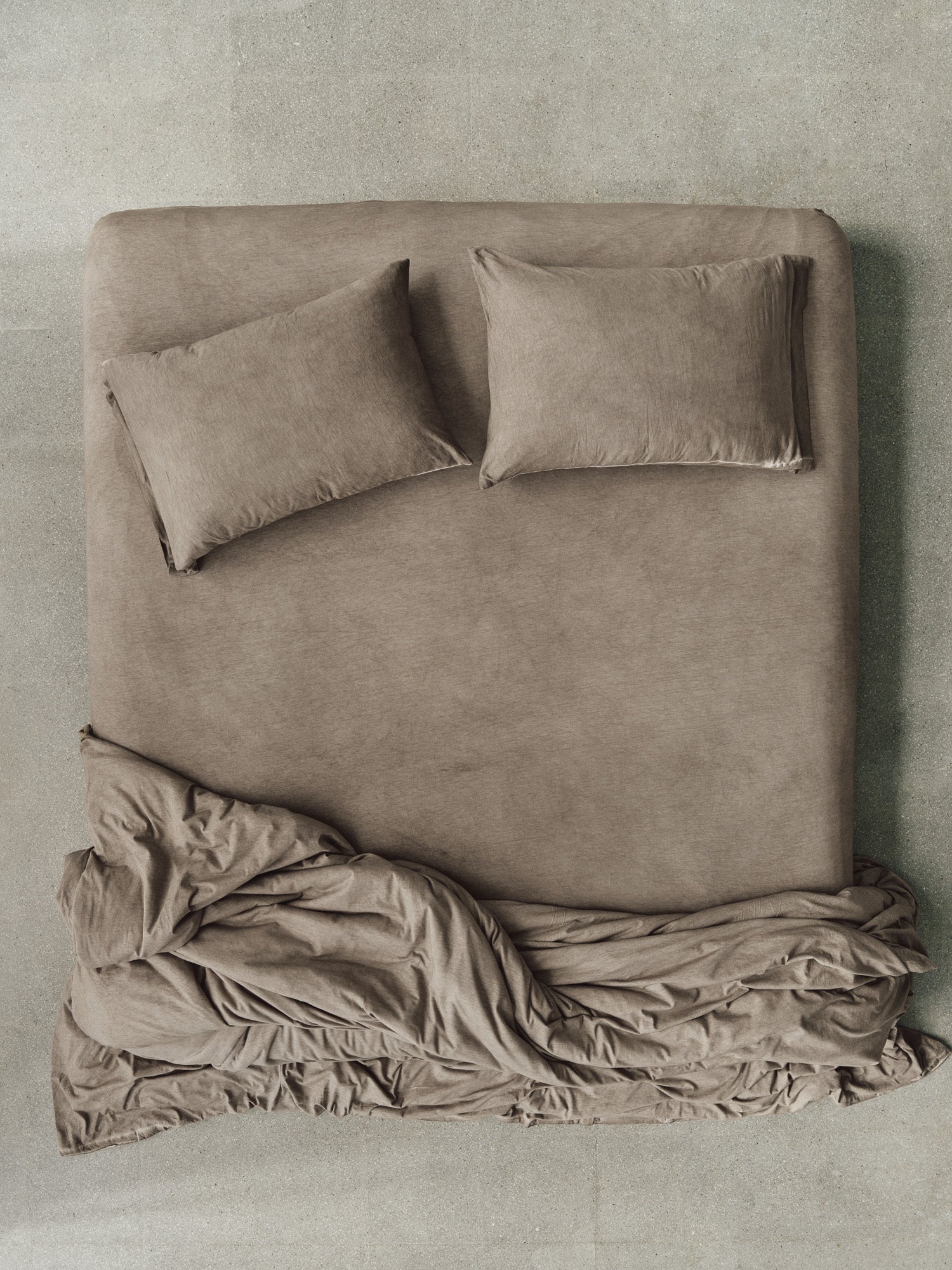 Stonewashed Jersey Cotton Pillowcase