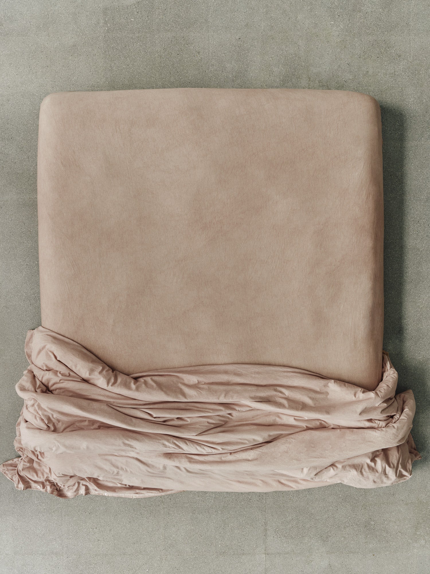 Stonewashed Jersey Cotton Fitted Sheet