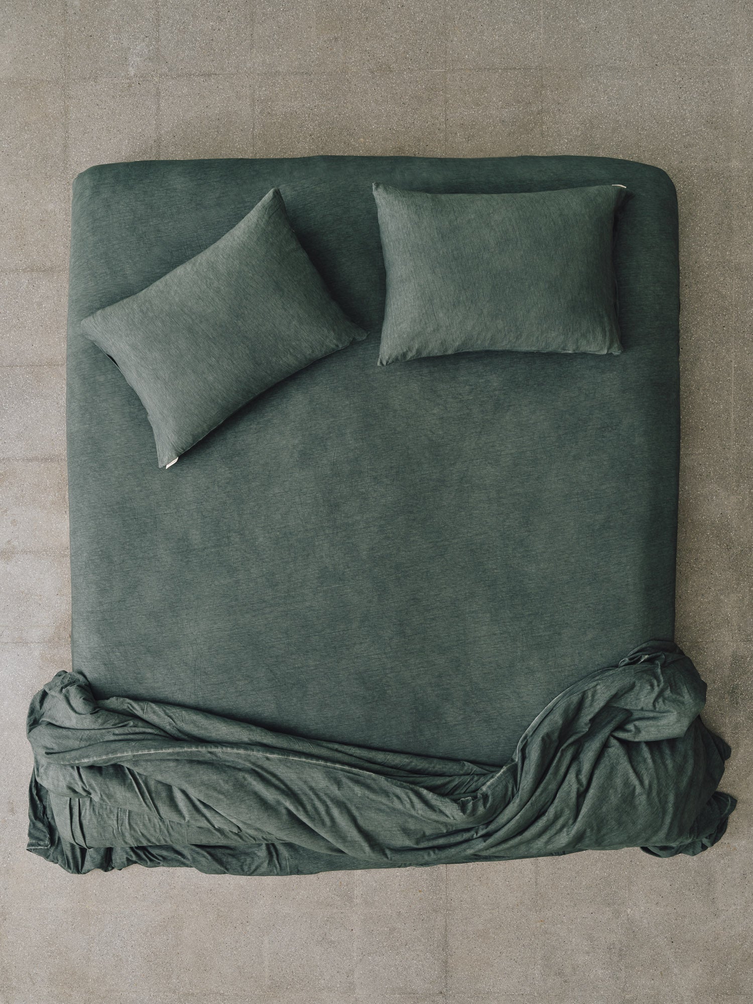 Stonewashed Jersey Cotton Pillowcase