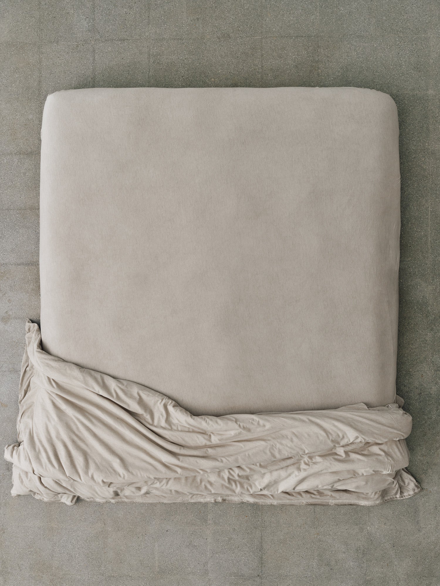 Stonewashed Jersey Cotton Fitted Sheet