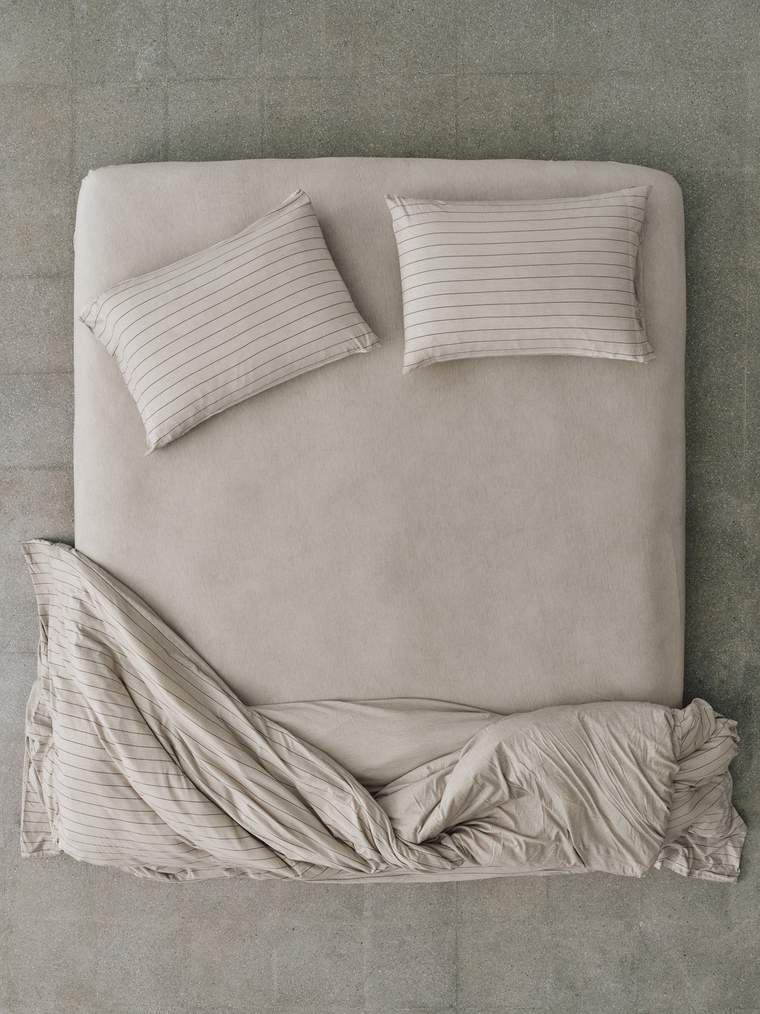 Stonewashed Jersey Cotton Pillowcase