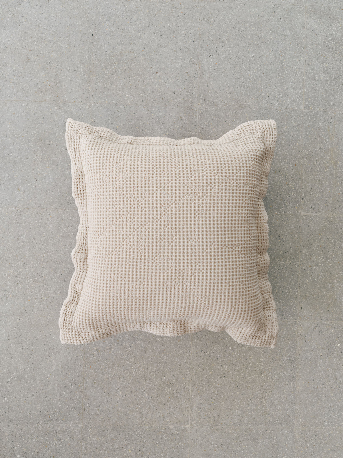 Waffle Cotton Cushion