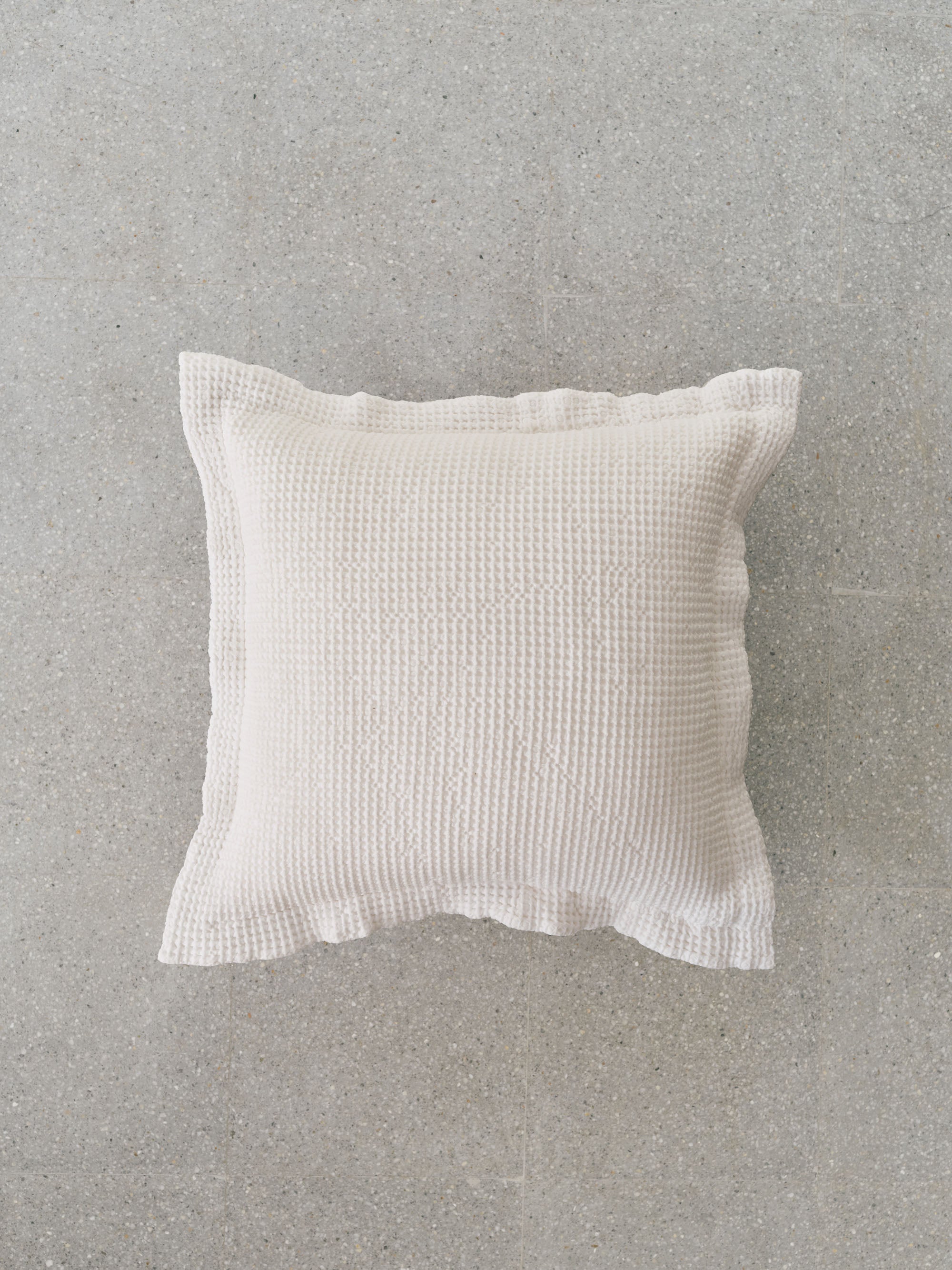 Waffle Cotton Cushion