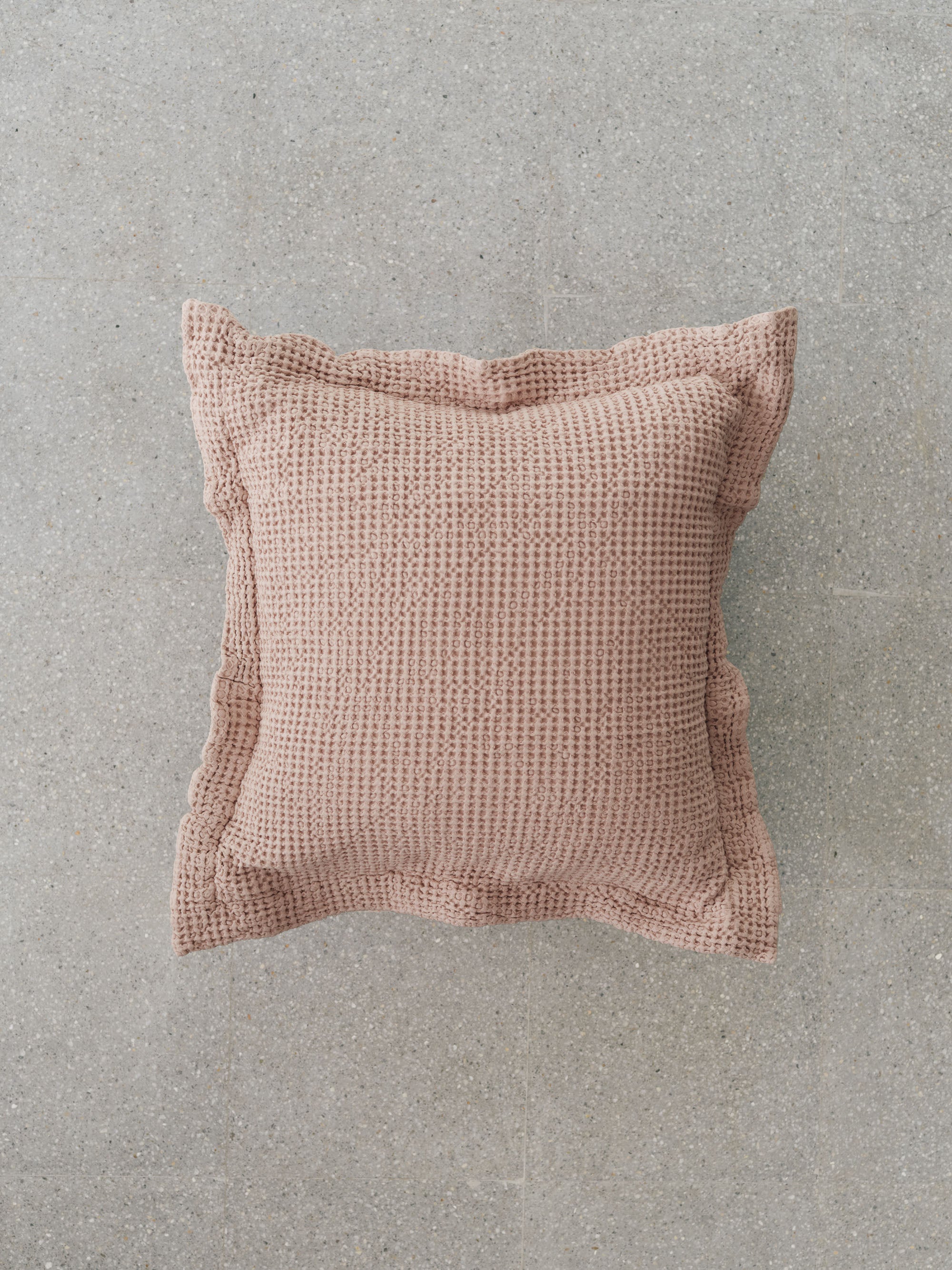Waffle Cotton Cushion