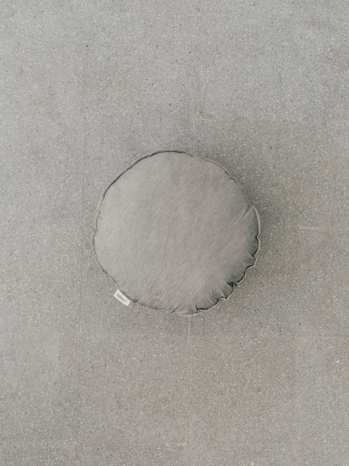 Stonewashed Jersey Cotton Cushion Dot