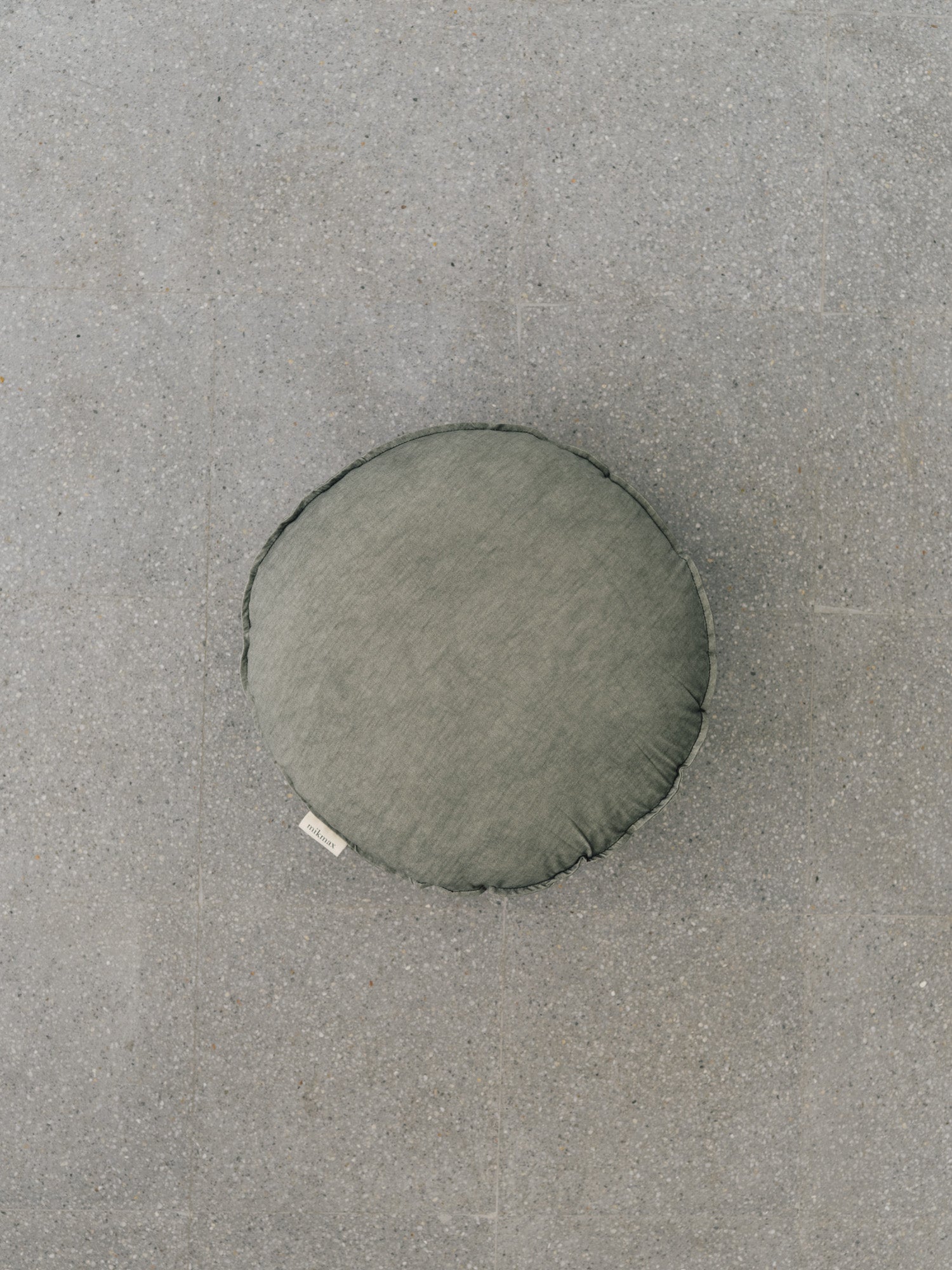 Stonewashed Jersey Cotton Cushion Dot
